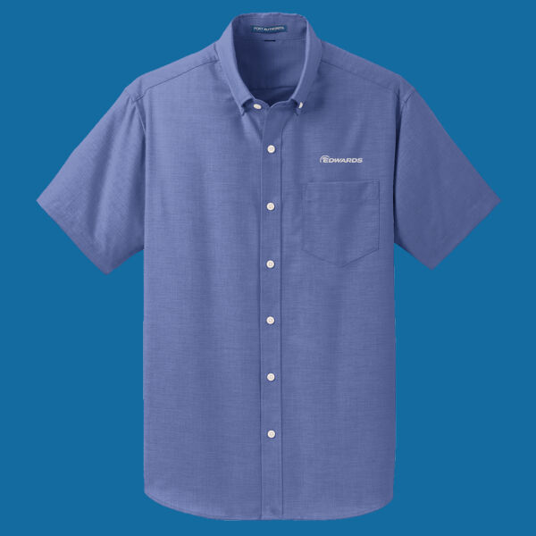 Edwards - Short Sleeve SuperPro ™ Oxford Shirt - Program Thumbnail