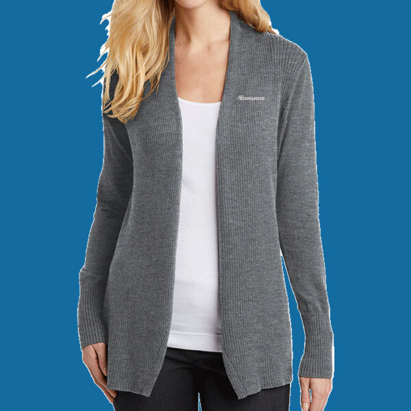 Edwards - Ladies Open Front Cardigan Sweater - Program Thumbnail