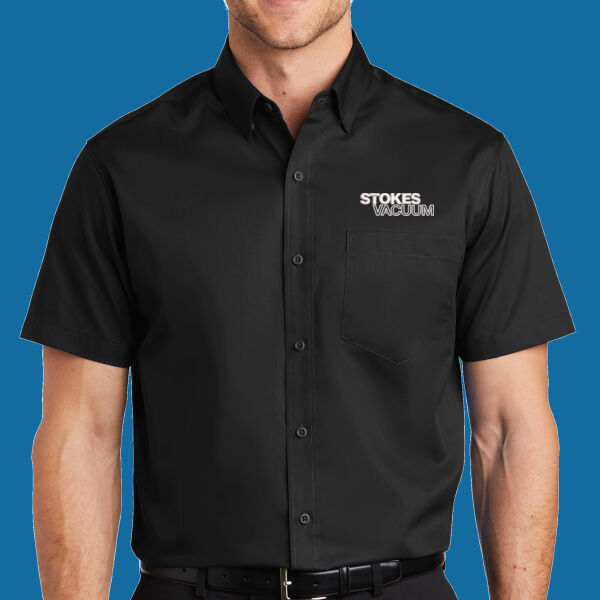 Stokes - Short Sleeve SuperPro ™ Twill Shirt Thumbnail