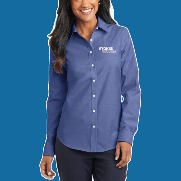 Stokes - Ladies SuperPro ™ Oxford Shirt - Program Thumbnail
