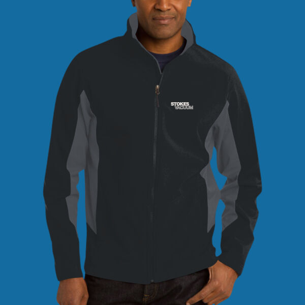 Stokes - Core Colorblock Soft Shell Jacket - Program Thumbnail
